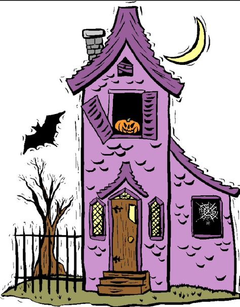 Haunted Halloween Haunted House Drawing, Draw Haunted House, Celtic Samhain, Dibujos Halloween, Watercolor Whimsy, Haunted House Drawing, Spooky Houses, Witchcraft Halloween, Halloween 5