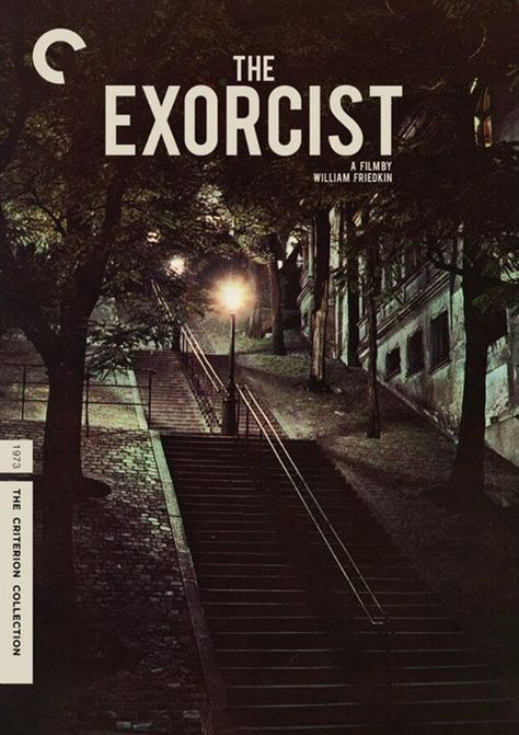 The Exorcist, William Friedkin, 1973. Exorcist Movie, Midnight Marauders, The Exorcist 1973, Criterion Collection, Best Movie Posters, Best Horror Movies, I Love Cinema, Horror Posters, Year One