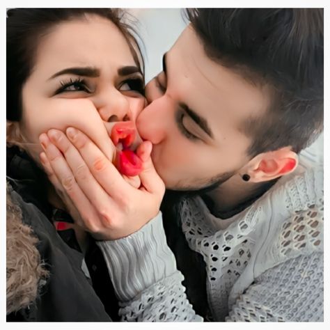 Romantic Dp Couple, Best Fb Profile Pic, Romantic Dp, Korean Couple Photoshoot, Kiss Pictures, Cute Couple Dancing, Couple Pics For Dp, Samantha Photos, Best Pose For Photoshoot