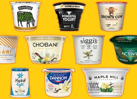 Vanilla yogurts Healthy Yogurt Brands, Yogurt For Dogs, Yogurt Brands, Keto Approved Foods, Lose Water Weight, Keto Diet App, Keto Recipes Ketogenic, Healthy Yogurt, Keto Diet Breakfast