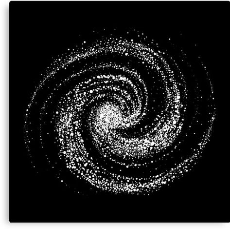 Space White Aesthetic, Galaxy Ink Drawing, Minimalist Space Art, Galaxy Design Ideas, Simple Space Art, Spiral Galaxy Drawing, Galaxy Astethic, Simple Galaxy Drawing, Dot Art Simple