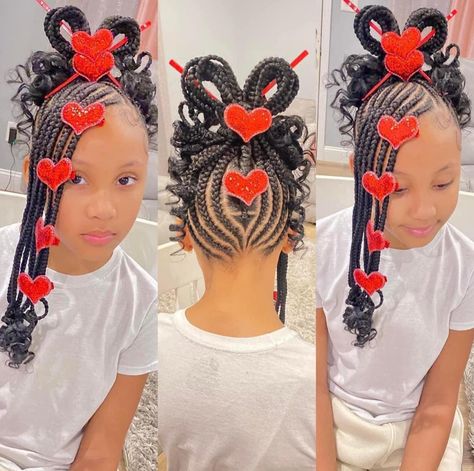 Sonic Braids, Braided Kids Hairstyles, 2 Braided Ponytails For Kids, Two Braided Ponytails For Kids, Kid Ponytail Hairstyles Black, Kids Ponytail Hairstyles Black, Kids Braid Styles, Kids Braided Hairstyles Natural Hair, Cute Braided Hairstyles For Kids