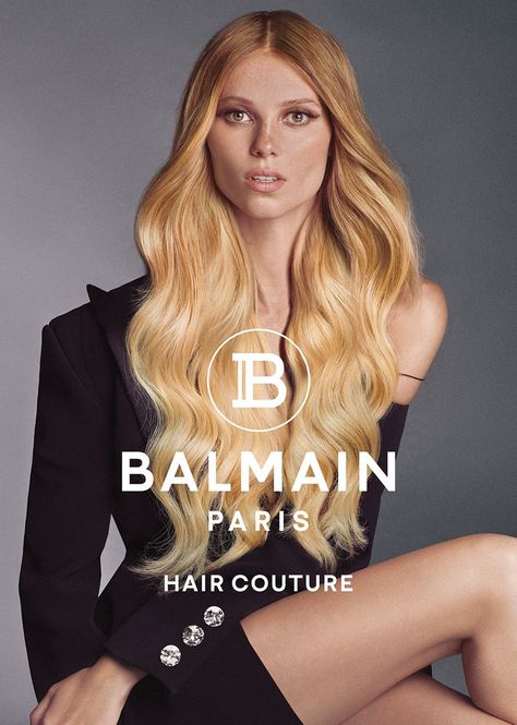 Balmain Hair Couture S/S 21 Campaign Balmain Hair Couture, Hair Couture, Balmain Hair, Beauty Advertising, Couture Hairstyles, Hair Photography, Long To Short Hair, Get Glam, Editorial Hair