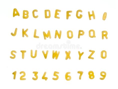 Cereal Letters, Alphabet Soup Art, Alphabet Pasta, Alphabet Drawing, Soup Stock, Art 101, Soup Pasta, Yellow Traditional, Alphabet Soup