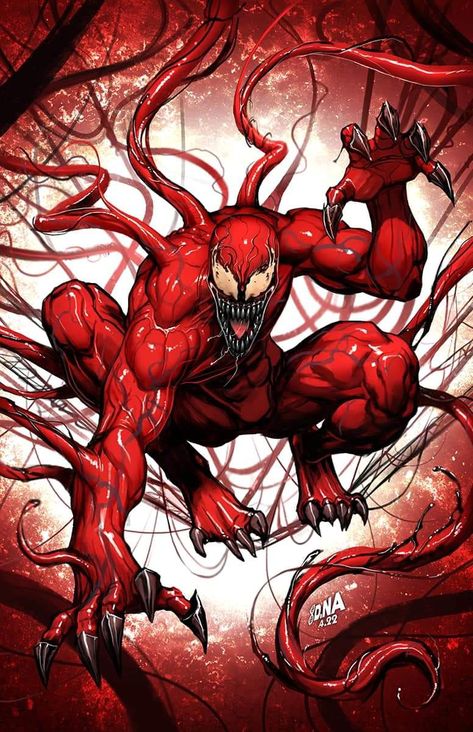 David Nakayama, Carnage Symbiote, Carnage Marvel, Symbiotes Marvel, Venom Art, Something Wicked, Marvel Villains, Marvel Spiderman Art, Variant Covers