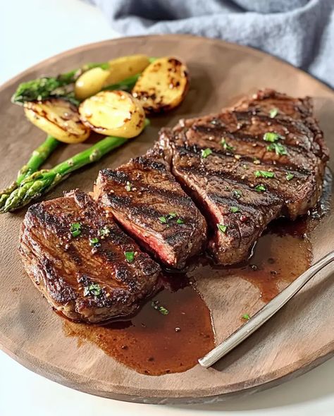 Grilled Chuck Eye Steak Steak Recipes Grilled, Chuck Steak Recipes, Chuck Steak, Rosemary And Thyme, Herb Butter, Steak Recipes, Bbq Grill, Thyme, Rosemary