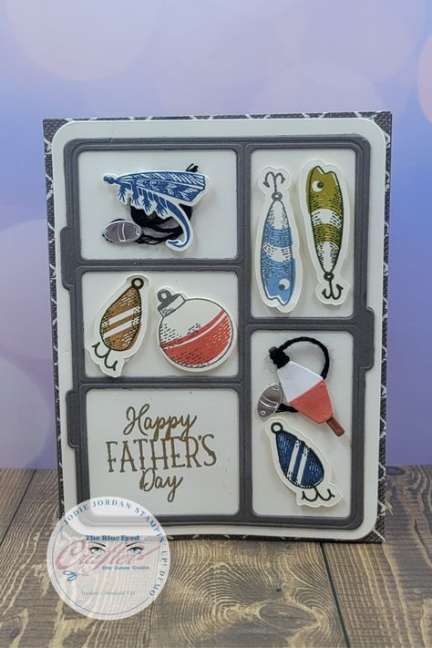 Fishing Card Ideas, Stampin Up Gone Fishing Card Ideas, Stampin Up Fishing Card Ideas, Stampin Up Gone Fishing Cards 2023, Stampin Up Lets Go Fishing, Su Gone Fishing Cards, Stampin Up Fishing Cards, Gone Fishing Cards, Stampin Up Gone Fishing Cards