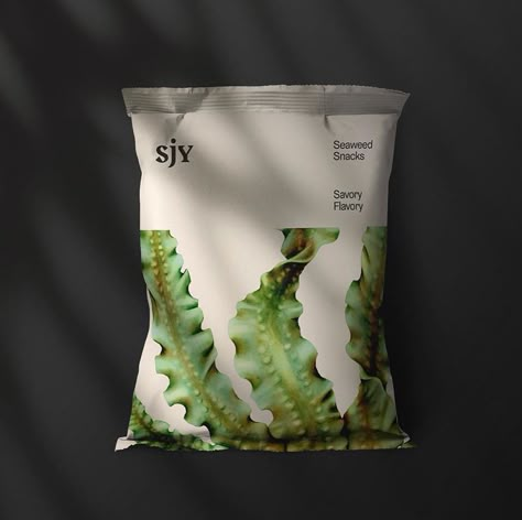 I'M BRANDING MANIAC on Instagram: “Content chief @mr5nob — These are seaweed chips. The brand identity sophisticated and refined. Illustrations are made by hand and take…” Seaweed Branding, Seaweed Packaging, Chips Branding, Seaweed Illustration, Protein Matcha, Prototype Logo, Seaweed Chips, Crispy Seaweed, Green Branding