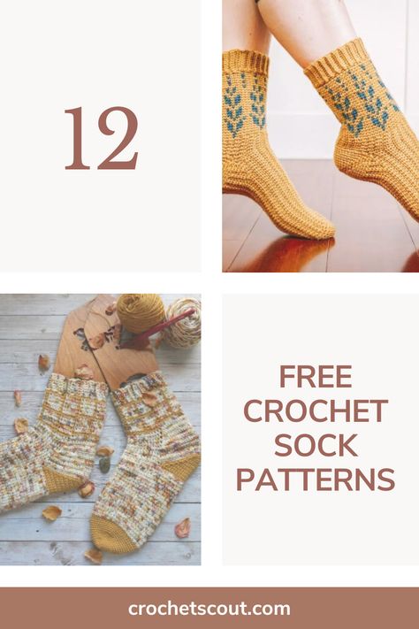 Crochet socks. Socks Crochet Patterns, Ribbon Socks Crochet Pattern, Crochet Socks That Look Knit, Crochet Socks Worsted Weight Yarn, Free Crochet Patterns For Socks, Crochet Cozy Socks Free Pattern, Crochet Slouch Socks Free Pattern, Free Crochet Socks Pattern, Free Crochet Socks Patterns