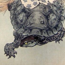 japanese etchings | Gallery One - Other Meiji Artists Oban Prints Woodblock Printmaking, Japanese Tattoo Symbols, Geeky Art, Japanese Drawings, Turtle Tattoo, Asian Tattoos, Japanese Illustration, Japanese Tattoo Designs, Tinta China