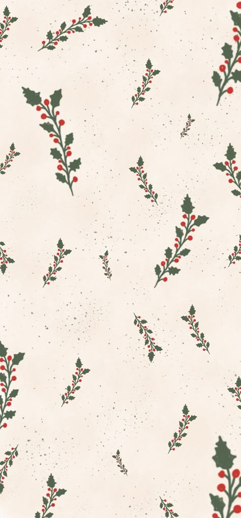 Soft Christmas Background, Christmas Plain Wallpaper, Holly Wallpaper Iphone, Festive Phone Wallpaper, Dainty Christmas Wallpaper, Vanilla Christmas Wallpaper, Phone Background Christmas, Simple Holiday Wallpaper, Cream Christmas Wallpaper