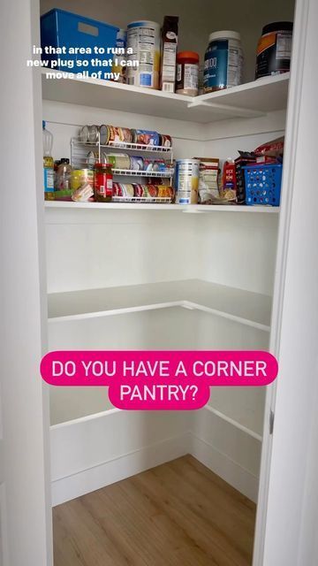 [Promotion] 51 Most Saved Small Pantry Shelving Ideas Recommendations You Have To See Quickly #smallpantryshelvingideas Industrial Pantry Ideas, Pantry With Black Shelves, Bottom Shelf Pantry Storage, Pantry Shelf Spacing Guide, Corner Pantry Shelving Ideas, Pantry Layout Ideas, Small Pantry Design, Diy Corner Pantry, Pantry Closet Shelving Ideas