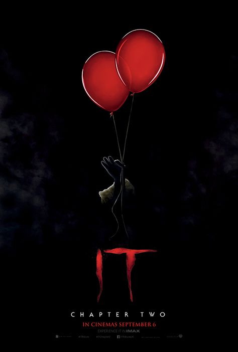 “It: Chapter 2” 10.21.2020 Movie Poster Ideas For School Project, Movie Posters Scary, Demogorgon Stranger Things, It Chapter 2, It Chapter Two, It Poster, Kings Movie, It Movie, Stephen King Movies