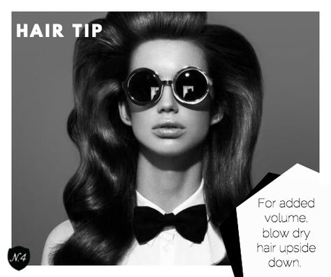 After hair is about 60% dry, flip your head upright and continue to blow-dry while holding up the roots. Avant Garde Hair, Hair Photography, Terry Richardson, Editorial Hair, Face Contouring, Creative Hairstyles, 인물 사진, Hair Art, Big Hair