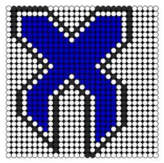 Illenium Perler Pattern, Edm Perler Patterns, Perler Bead Patterns Edm, Rave Perler Bead Patterns, Edm Perler Bead Patterns, Excision Perler Pattern, Subtronics Perler Pattern, Small Rave Perler, Rave Beads