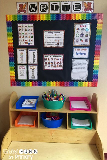 Writing Centres Grade 1, Writing Station Preschool, Kindergarten Writing Center Setup, Writing Station Kindergarten, Classroom Writing Center, Writing Center Preschool, Centers For Preschool, Writing Center Kindergarten, Writing Centers