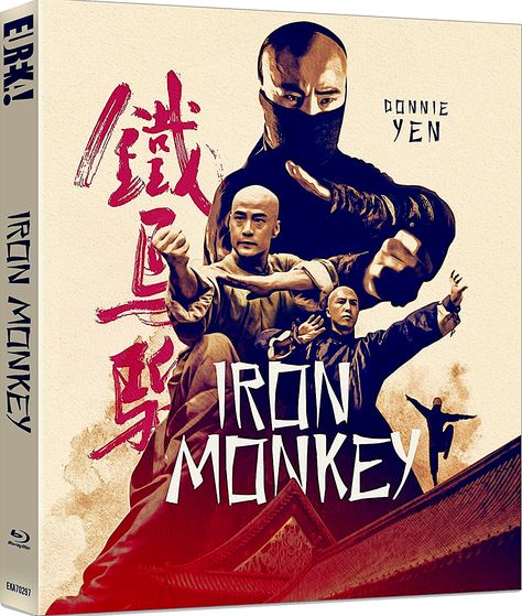 IRON MONKEY BLU-RAY SLIPCOVER UK (EUREKA) Latest Hindi Movies, Kung Fu Movies, Shaolin Monks, Latest Bollywood Movies, Donnie Yen, Martial Arts Movies, Pet Monkey, Martial Artist, Indian Movies