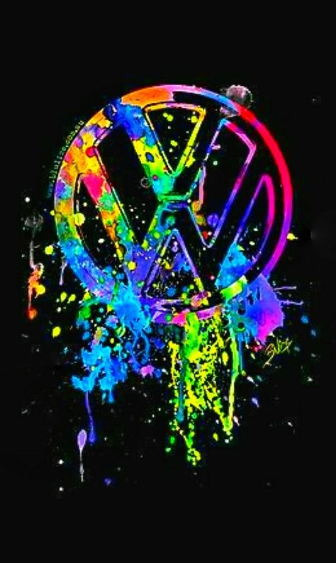 VW Paint Splatter Volkswagen Mk6 Wallpaper, Volkswagen Gti Wallpapers, Vw Tattoo Ideas Logos, Vw Wallpaper, Vw Logo Wallpapers, Logo Vw Volkswagen, Volkswagen Logo Art, Volkswagen Logo Wallpapers, Vw Tattoo