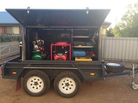 Waters Metalworks on Twitter: "Mobile Welding Service Trailer all set up and ready to go! #herewego2015 #afamilyeffort #watersmetalworks! http://t.co/n3RPBCeFWy" / Twitter Welding Trailer Ideas, Welding Skid, Mobile Tool Storage, Service Trailer, Utility Trailer Ideas, Workshop Trailer, Work Truck Storage, Welding Trailer, Utility Bed