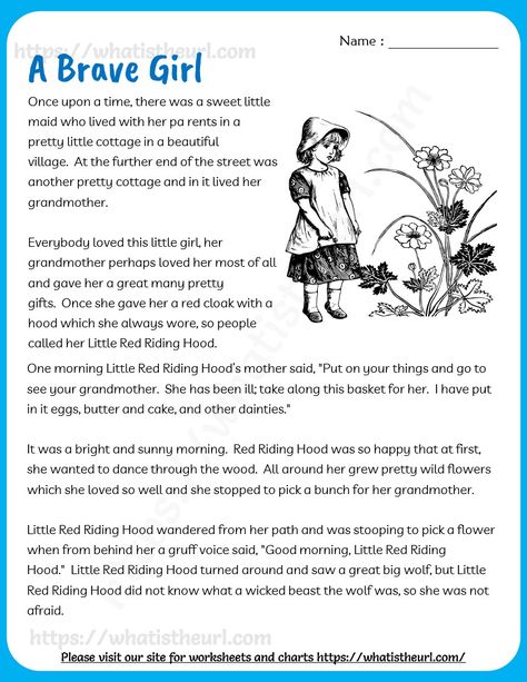 This free and printable reading comprehension is for Grade 3 students.  It is a story about a brave girl who wants to see her grandmother, please download the PDF Reading Comprehension for Grade 3 English Reading Short Stories Grade 3, Story For Grade 4 English, English Story Reading For Grade 4, Grade 4 English Reading, English Reading Short Stories Grade 4, Short Stories For Grade 3 Reading Comprehension, Story Reading For Grade 3, English Story Reading Grade 2, Grade 3 English Reading Comprehension