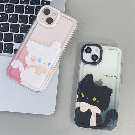 Kawaii Matching Cats Phonecases MK18636