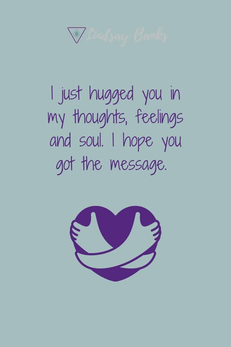 Just Hugged You In My Thoughts, I Just Hugged You In My Thoughts, Quotes About Hugs, Can I Get A Hug, Sending You Hugs, Simp Things, Short And Sweet Quotes, Big Hugs For You, Sick Quotes