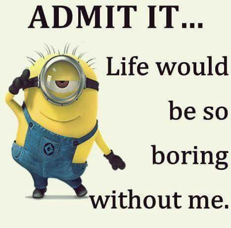 Admit it... Funny Quotes Minions, Minions Jokes, Minions Humor, Funny Minion Memes, Minion Jokes, Minions Love, Funny Minion Quotes, Minion Quotes, Minions Quotes