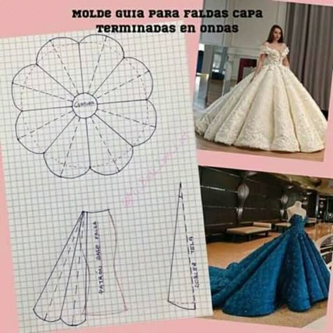 Circle Skirt Pattern, Projek Menjahit, Diy Sy, Barbie Sewing Patterns, Barbie Clothes Patterns, Sew Ins, Barbie Patterns, Skirt Patterns Sewing, Sewing Design