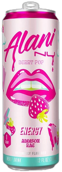 Sugar Free Energy Drinks, Berry Pop, Alani Nu, Apple Pop, Red Energy, Healthy Energy Drinks, Strawberry Acai, Nostalgic Candy, B Vitamins