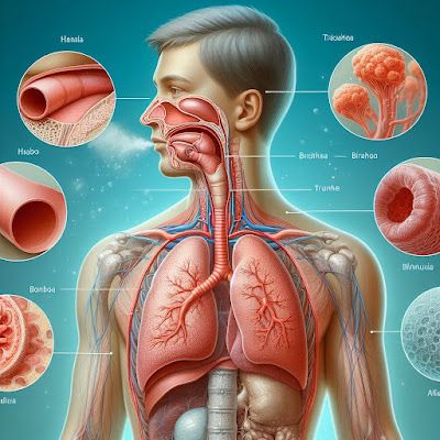 Health Post: Breathing Easy: Understanding Respiratory Conditions Respiratory And Circulatory System, Respiratory System Poster, Respiratory System Anatomy, Chest Discomfort, Health Post, Chronic Obstructive Pulmonary Disease, Asthma Symptoms, Lungs Health, Respiratory Infection