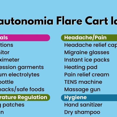 Chronic Illness Cart, Instant Ice, Tens Machine, Pain Relief Cream, Headache Relief, Migraine, Dry Shampoo, Chronic Illness, Headache