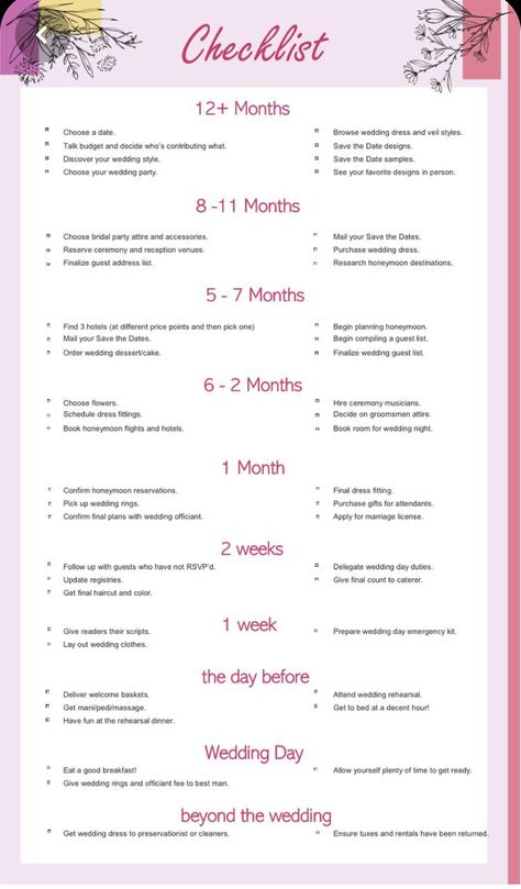 Wedding Planning Schedule, Wedding Planning Checklist Detailed, Wedding Planning Checklist Timeline, Wedding Planning Quotes, Wedding Planning Checklist Printable, Wedding Planning List, Wedding Planner Checklist, Wedding Planning Binder, Wedding Planner Binder