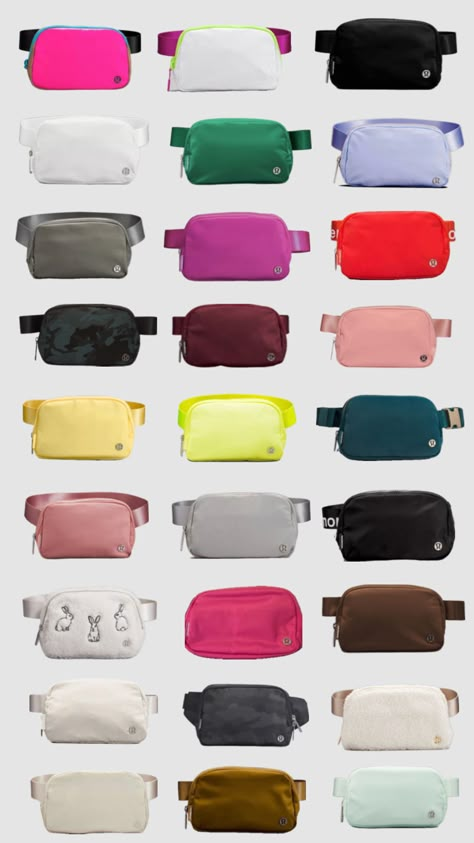 #lululemon #bags #colorful Lulu Lemon Bag, Lululemon Colors, Lululemon Belt Bag Colors, Lululemon Crossbody Bag, Pink Lululemon Bag, On My Level Bag Lululemon, Lulu Lemon Crossbody Bag, Lululemon Bag, Lululemon Belt Bag With Removable Pouch For On-the-go