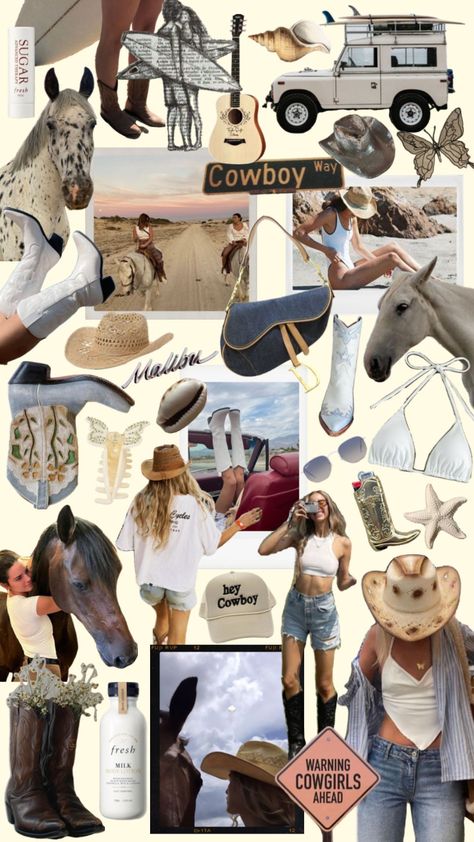 #fyp #summer #vibes #outfitinspo #moodboard #goals #inspo #coastal #cowgirl #cowboy #coastalcowgirl #debut #beach #malibu Costal Cowgirl Outfits Beach, Coastal Esthetic, Coastal Cowgirl Home, Coastal Branding, Coastal Cowgirl Outfit, Beach Cowboy, Beach Cowgirl, Coastal Cowboy, Coastal Cowgirl Aesthetic