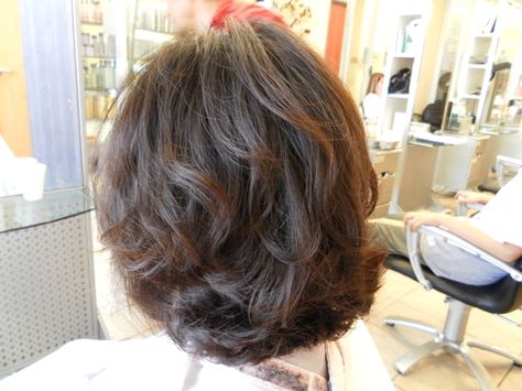 body wave perm before and after pictures - Google Search Wave Perm Short Hair, Body Perm, Loose Perm, Loose Wave Perm, Body Wave Perm, Wavy Perm, Digital Perm, Short Permed Hair, Wave Perm