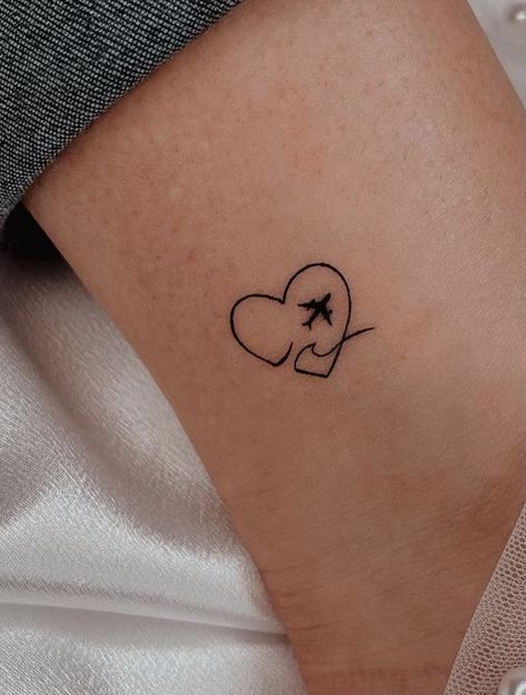 Tiny Travel Tattoo, Vacation Tattoo Ideas, Travel Tattoo Ideas For Women, S Letter Tattoo, Aus Tattoo, Vacation Tattoos, Rome Tattoo, Tiny Tattoos For Women, Cute Simple Tattoos