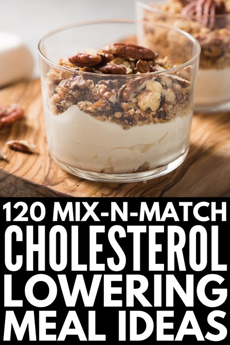 Cholesterol Friendly Recipes, Low Cholesterol Diet Plan, Lower Cholesterol Naturally, Lower Cholesterol Diet, Cholesterol Foods, Lowering Cholesterol, Cholesterol Recipes, Low Cholesterol Diet, Baking Powder Uses