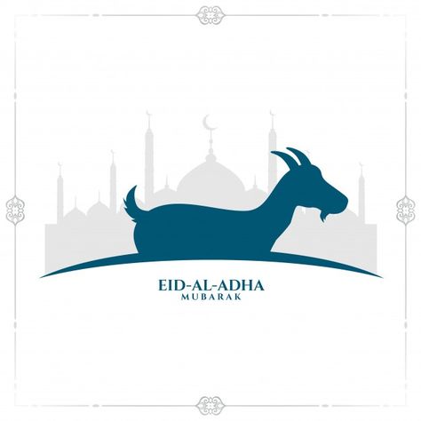 Islamic Wallpaper Backgrounds, Eid Ul Adha Images, Goat Illustration, Eid Moubarak, Eid Ul Adha Mubarak, Hd Happy Birthday Images, Bakra Eid, Eid Background, Background Islamic