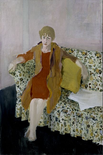 Fairfield Porter’s “Elaine de Kooning” (1957) Painting Themes, Elaine De Kooning, Fairfield Porter, Modern Portrait, Richard Diebenkorn, Franz Kline, Robert Motherwell, Robert Rauschenberg, Joan Mitchell