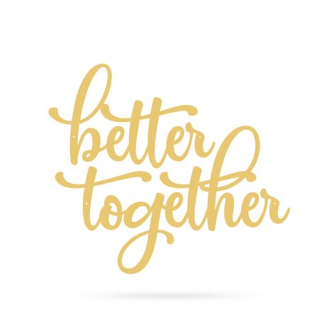 "Better Together Wall Sign" for those who cherish the relationships and true love. This hand lettering calligraphy quote is designed and crafted in America to offer quality home décor that lasts for years. We treat every inch of the steel with a powder coating for durability to protect against rust before we ship to you. Highlights Available in two designs: Two words in the cycle Two separate words Features Available In 4 Sizes: 14", 18", 24", 30" Available in 5 Colors: Black, Gold, Textured Sil Better Together Sign, Calligraphy Quote, Digital Calligraphy, Together Quotes, Real Steel, Lettering Calligraphy, Calligraphy Quotes, Short Poems, Steel House