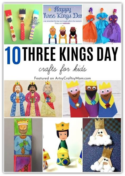 3 Kings Day, 3 Kings Day Crafts For Kids, Three Kings Day, 3 Wise Men, Three Kings Day Crafts For Kids, 3 Kings Day Crafts, Happy Three Kings Day, Three Kings Gifts, King Craft