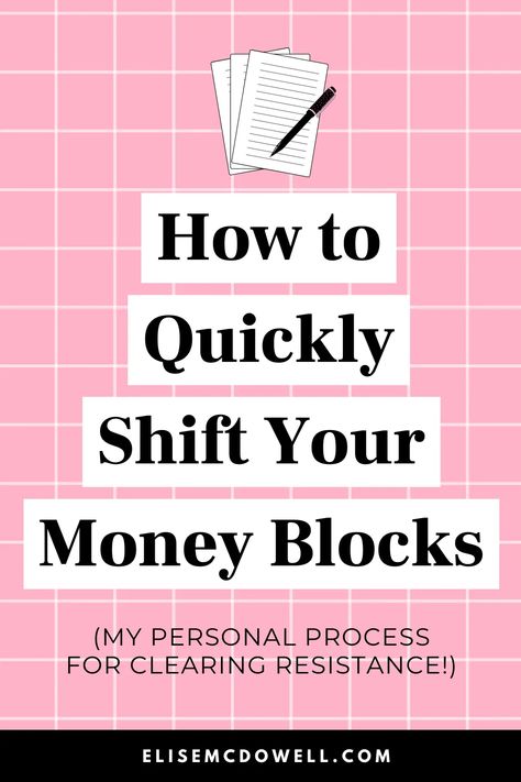 How to Quickly Shift Your Limiting Money Blocks Remove Money Blocks, Digital Grimoire, 2023 Goals, Money Blocks, Seo Business, Financially Free, Feeling Excited, Online Coaching Business, Side Eye