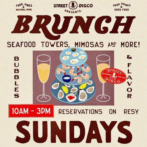 All Posts • Instagram Brunch Poster, Steakhouse Dinner, Drag Brunch, Seafood Tower, Natural Wine, Go To Bed, My Good, Good Friends, Social Club