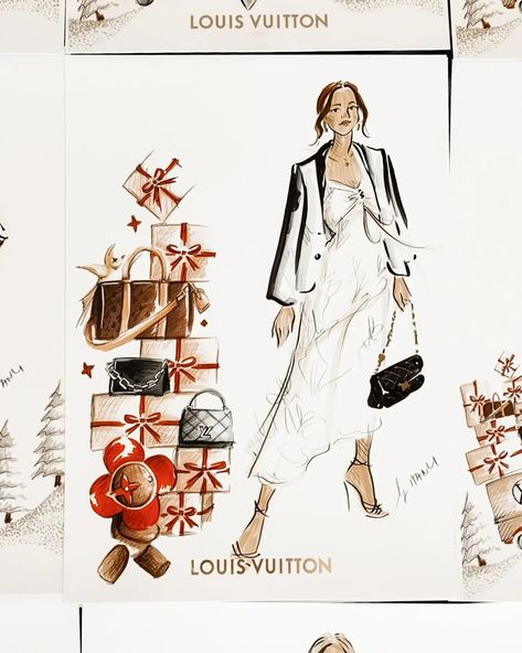 A highlight of this live event fashion illustrator life! @louisvuitton Also a totally unexpected, blessing of an opportunity - something I wouldn't have been able to orchestrate by my own doing. Proof that being diligent and persevering through the quiet and uncertain seasons prepares you for when these moments come to call. And so many gorgeous, all time favourite guest sketches as a bonus! All glory to God! #fashionillustration #eventillustration #livesketching #guestillustration #luxur... Lifestyle Illustrations, All Glory To God, Live Illustration, Live Sketching, Event Illustration, Event Fashion, Glory To God, Lifestyle Illustration, Live Painting