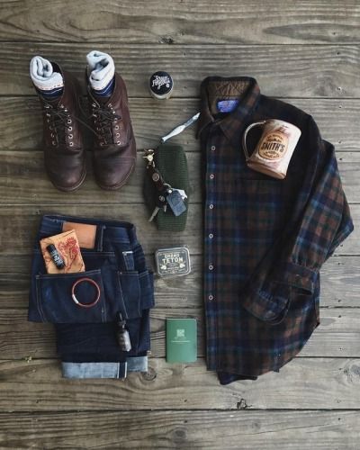 Dress Country Outfit, Rugged Style Vintage, Rugged Gentleman Style, Ftm Outfits, Rugged Gentleman, Rugged Fashion, Mountain Apparel, Mens Plus Size Fashion, Mens Outdoor Fashion