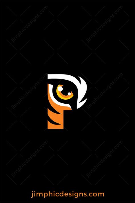 Tiger Logo Design Ideas, Tiger Logo Graphics, Letter P Design, Tiger Logo Design, Tiger Icon, Logo Tiger, Clever Logo Design, Eagle Face, Food Logo Design Inspiration