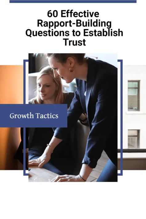 Discover 60 powerful rapport-building questions that will help you create a foundation of trust with others. Strengthen your connections and elevate your relationships with these effective conversation starters. Start building meaningful connections today! Personal Questions, Difficult Conversations, Skill Training, Successful Relationships, Professional Growth, Conflict Resolution, Strong Relationship, Career Advice, Emotional Intelligence