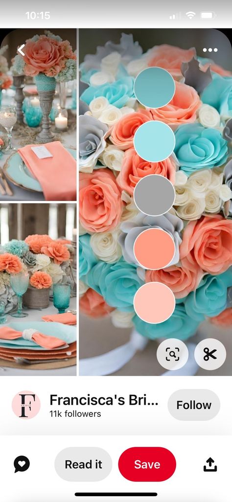 Coral Wedding, Gray Weddings, Wedding Ideas, Coral, 10 Things