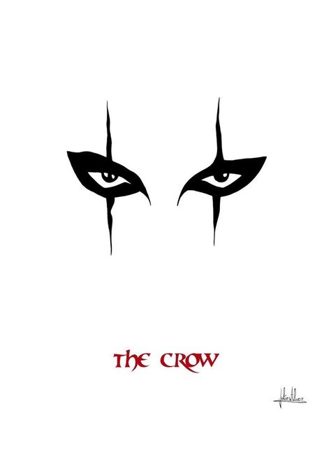 The Crow 1994 Tattoo Ideas, The Crow Tattoo Ideas, The Crow Movie Tattoo Ideas, The Crow Drawing, The Crow Tattoo, The Crow Movie, Crow Logo, Madara Vs Hashirama, Crows Drawing