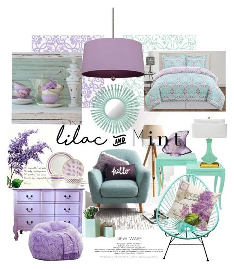 Mint And Lilac Bedroom, Lavender And Mint Bedroom, Lavender Bedroom Ideas For Teens, Mint Bedroom Ideas, Girls Lilac Bedroom Ideas, Lilac Living Room Ideas, Lilac Girls Bedroom, Lilac Living Rooms, Lavender Room Decor